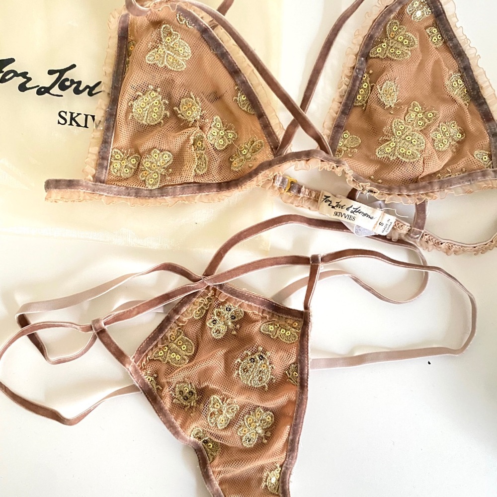 For Love and Lemons Skivvies 2 piece Set